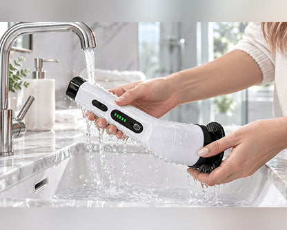 Magic Spin Elektrikli Temizlik Fırçası – Uzayabilen Saplı, Şarjlı, Çok Başlıklı Set